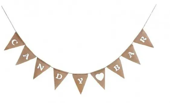 Guirlande "Candy Bar"